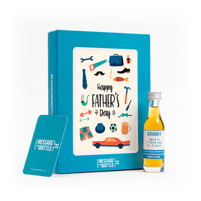 "Happy fathers day" bits and bobs card
