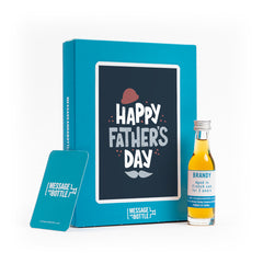 "Happy fathers day" moustache card