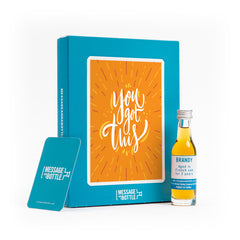 Bright orange "You got this" card