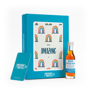 You're Amazing Rainbow card with gin, whisky, vodka, brandy or rum