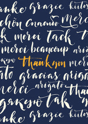 "Thank you" languages card